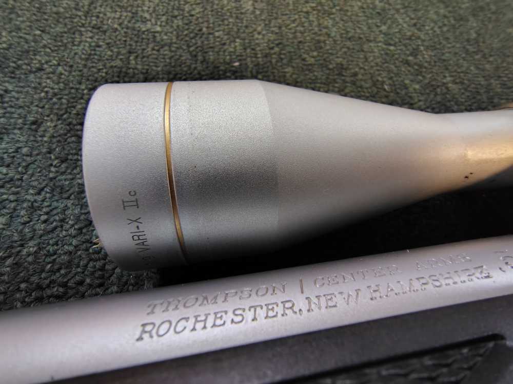 thompson Center Black diamond muzzleloader with vari-x iic-img-5
