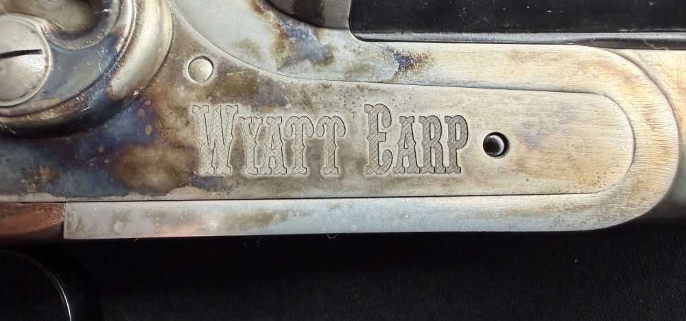 *NIB* David Pedersoli WYATT EARP *Coach Gun* 12ga 20in SIDE LOCK!-img-10