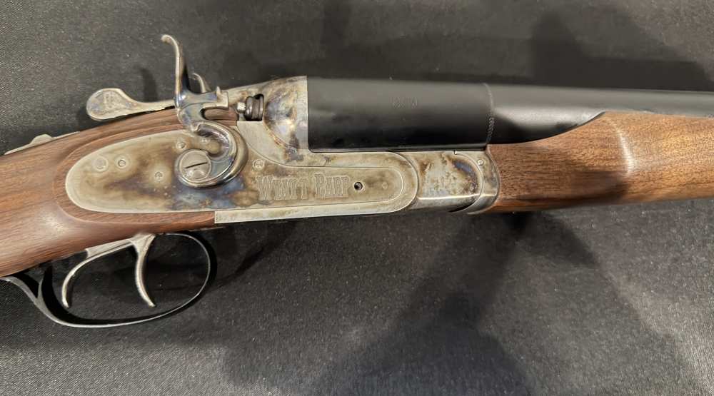 *NIB* David Pedersoli WYATT EARP *Coach Gun* 12ga 20in SIDE LOCK!-img-3