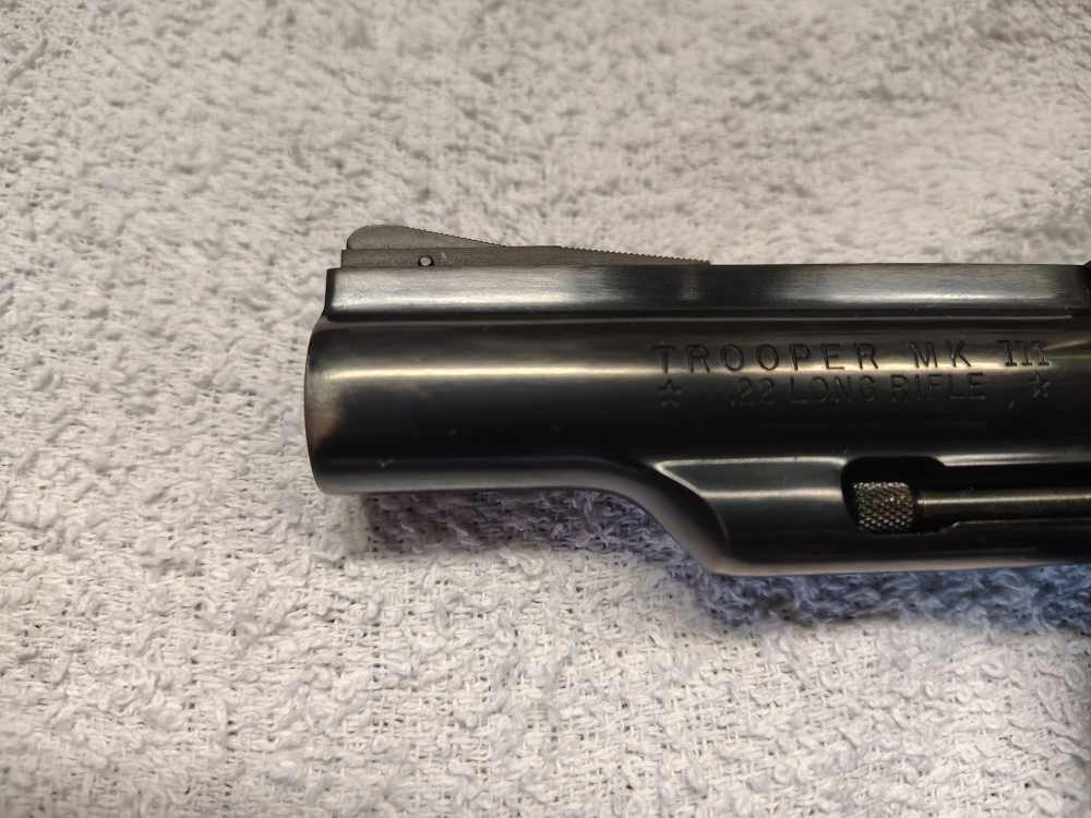 rare Colt Trooper MK III 22lr 4"-img-6