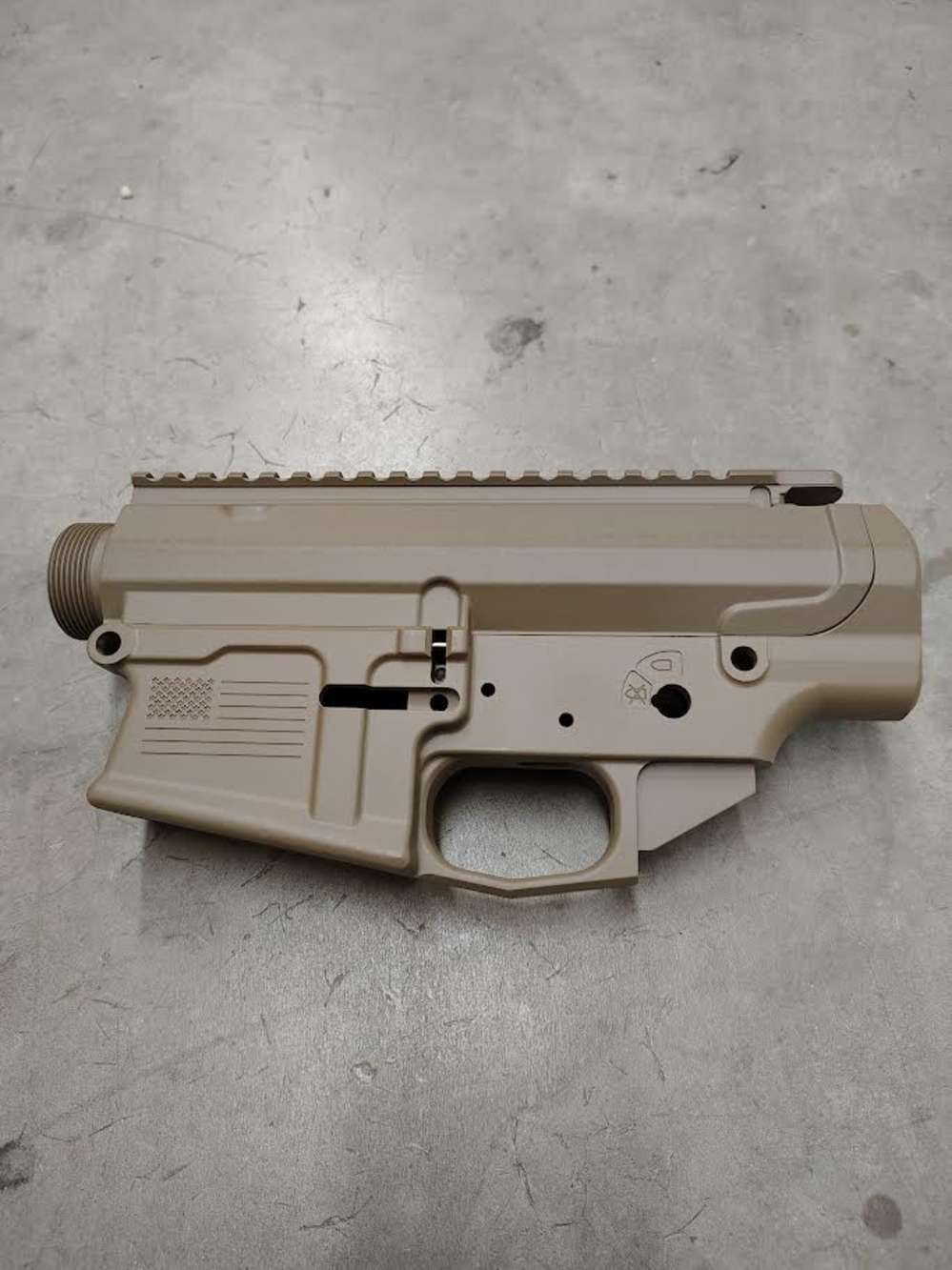 Aero M5 308 AR10 Receiver Set Upper And Lower FDE Tan NeW Rare NR-img-1