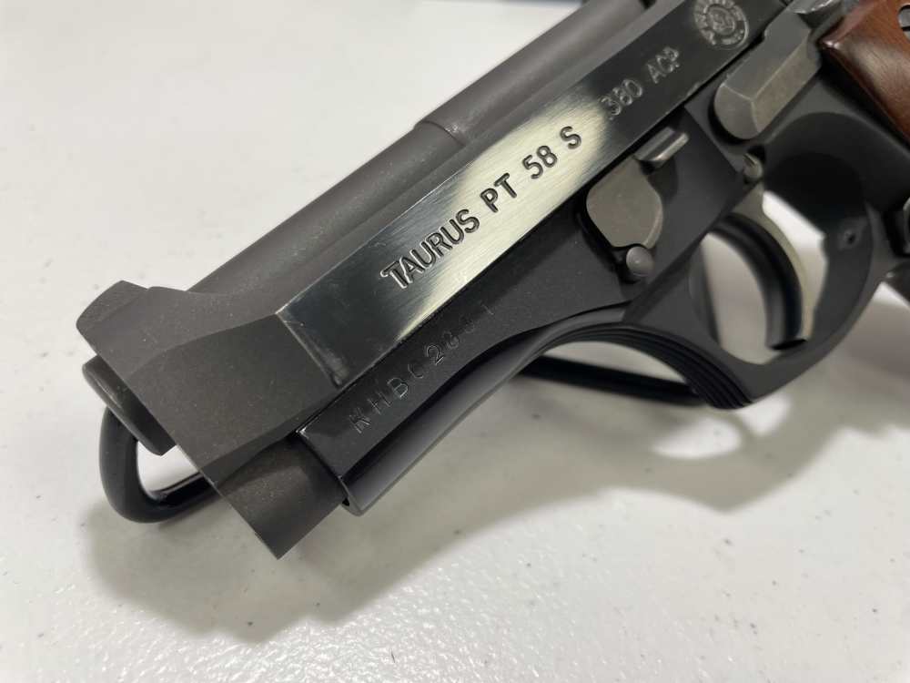 Taurus PT58S .380 ACP - Decent Condition - 1 Magazine-img-8
