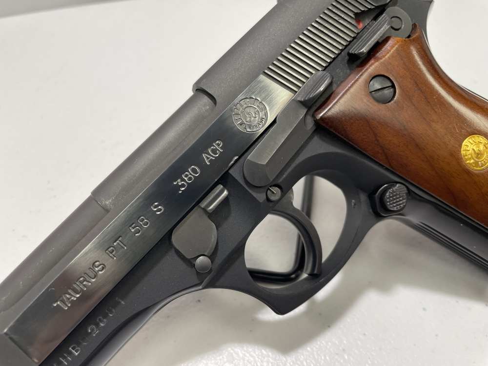 Taurus PT58S .380 ACP - Decent Condition - 1 Magazine-img-7