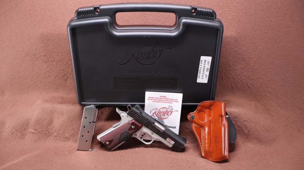 Like New Kimber Pro Crimson Carry II 45 ACP 1911 Semi 4" BRL EXC Bore-img-0