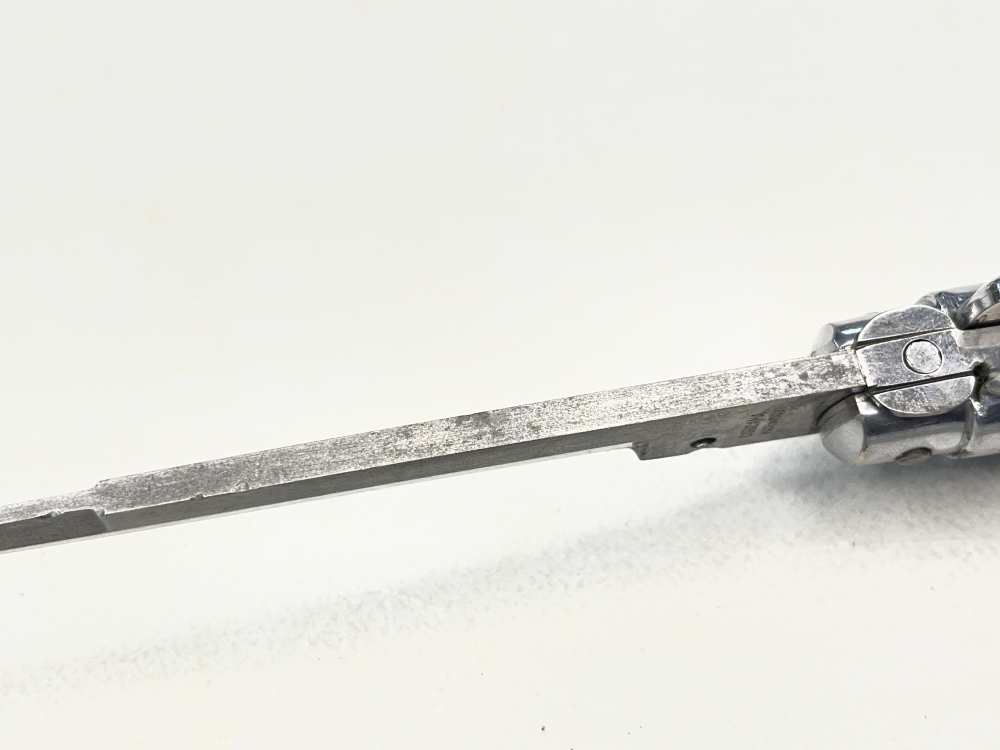 Coricama 11" Picklock steel lined red dot Stiletto auto switch blade Italy-img-13