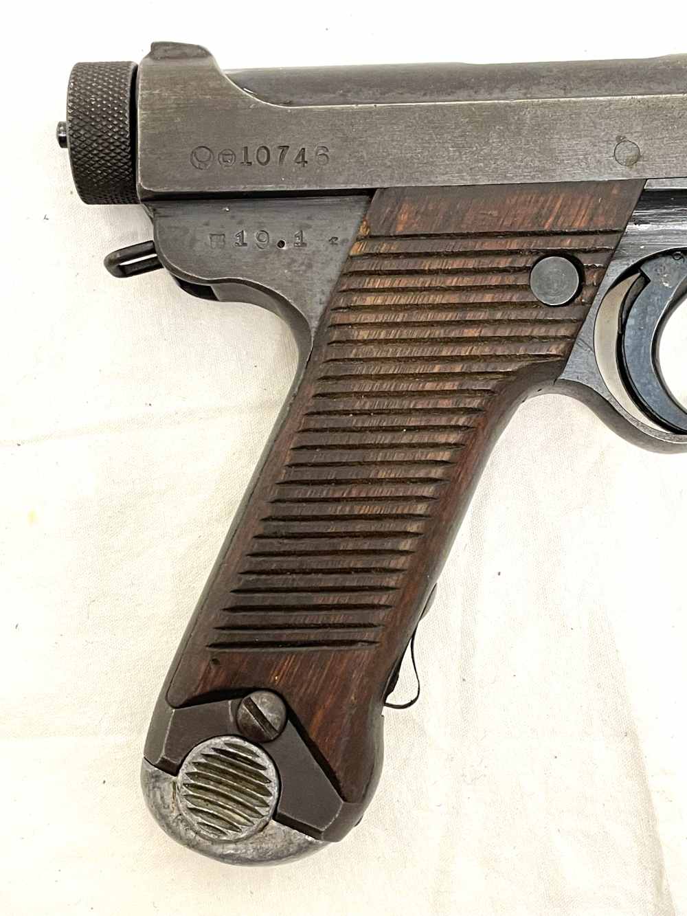 WWII Nambu Type 14 Pistol (1944) with Magazine and Holster (JRB1311)-img-4