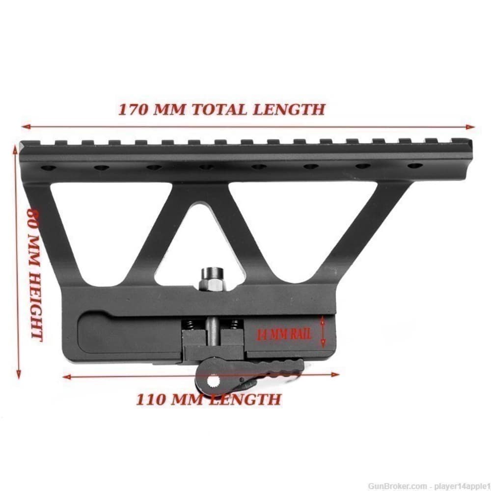 AK 47/74 Optic Mount Gen 2 with Standard AKM-img-2