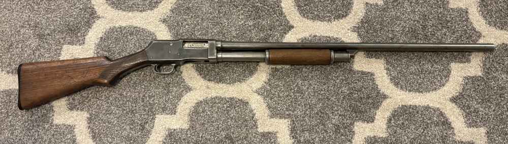Wards Western Field Model 35 (Stevens 520) 12 GA Pump Shotgun 30" c. 1940s-img-9