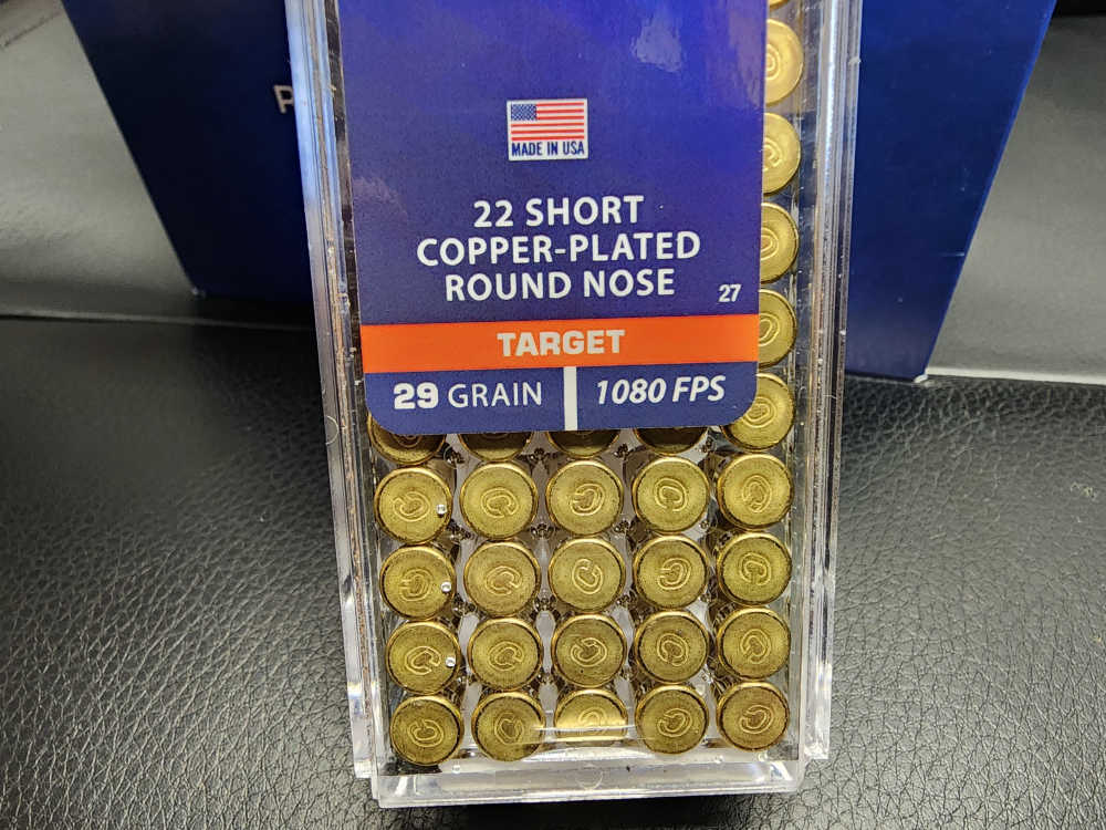 NEW! 1000 CCI TARGET 22 SHORT 29 GR COPPER PLATED ROUND NOSE SUBSONIC RN 27-img-2