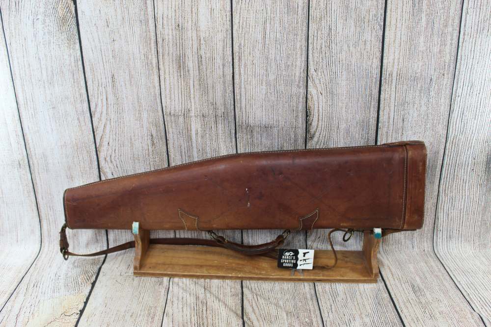 Redhead Leg of Mutton Leather Gun Case. Model 175 FRA-img-0