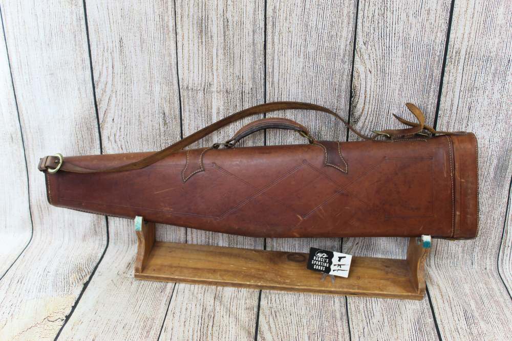Redhead Leg of Mutton Leather Gun Case. Model 175 FRA-img-3