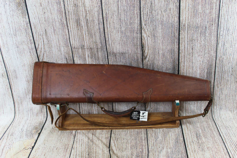 Redhead Leg of Mutton Leather Gun Case. Model 175 FRA-img-2