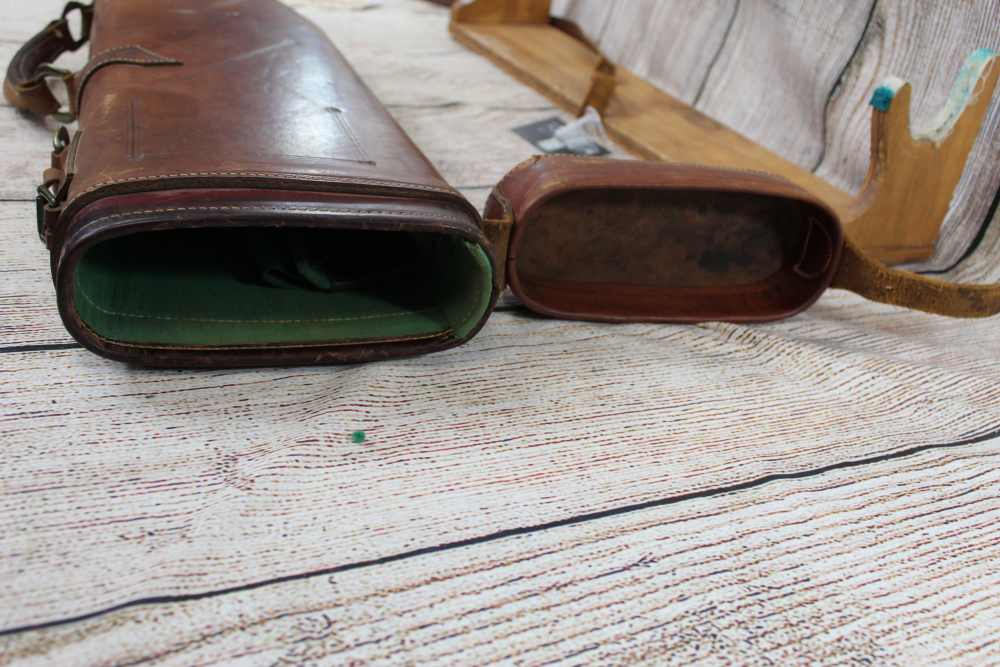 Redhead Leg of Mutton Leather Gun Case. Model 175 FRA-img-5