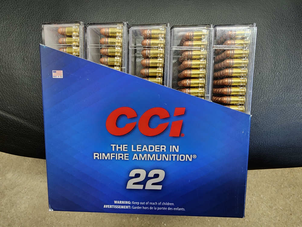 NEW! 500 CCI TARGET 22 SHORT 29 GR COPPER PLATED ROUND NOSE SUBSONIC RN 27-img-0