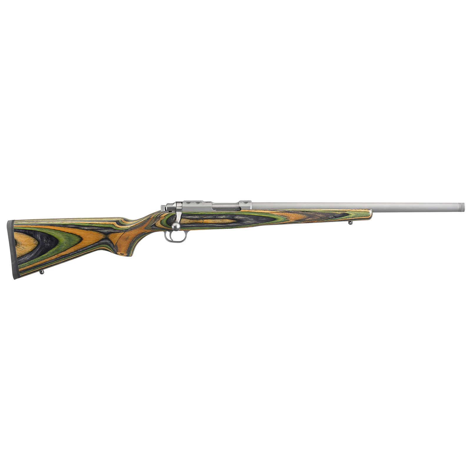 RUGER 77/17 17 Hornet 18.5" 6rd Green Mountain Stock Bolt-Action Rifle 7220-img-0