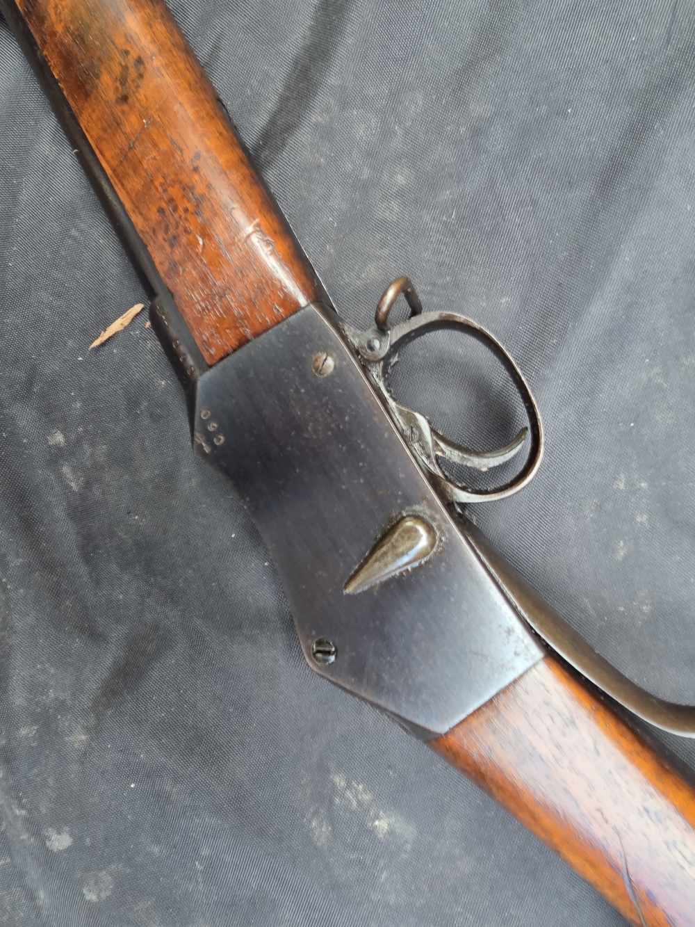 ANTIQUE MARK III MARTINI HENRY Volunteer rifle 80% plus blue fine cond -img-2
