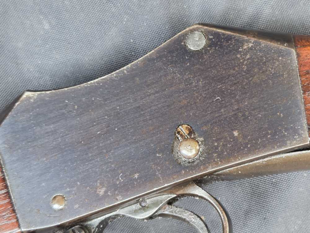 ANTIQUE MARK III MARTINI HENRY Volunteer rifle 80% plus blue fine cond -img-12