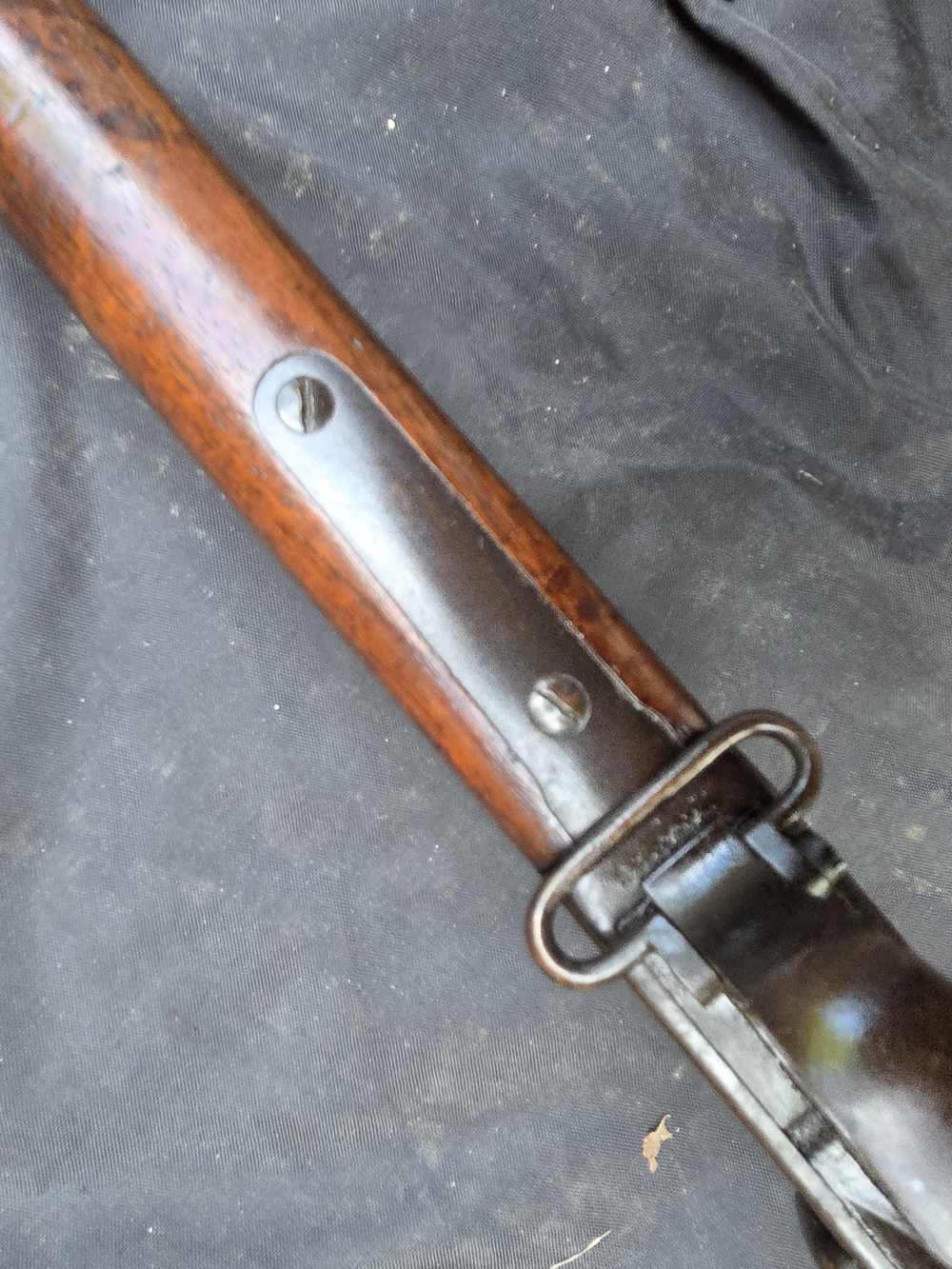 ANTIQUE MARK III MARTINI HENRY Volunteer rifle 80% plus blue fine cond -img-15
