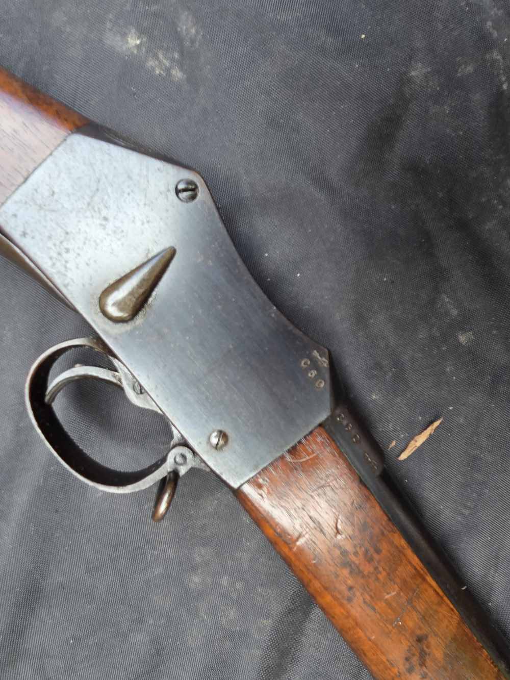 ANTIQUE MARK III MARTINI HENRY Volunteer rifle 80% plus blue fine cond -img-3