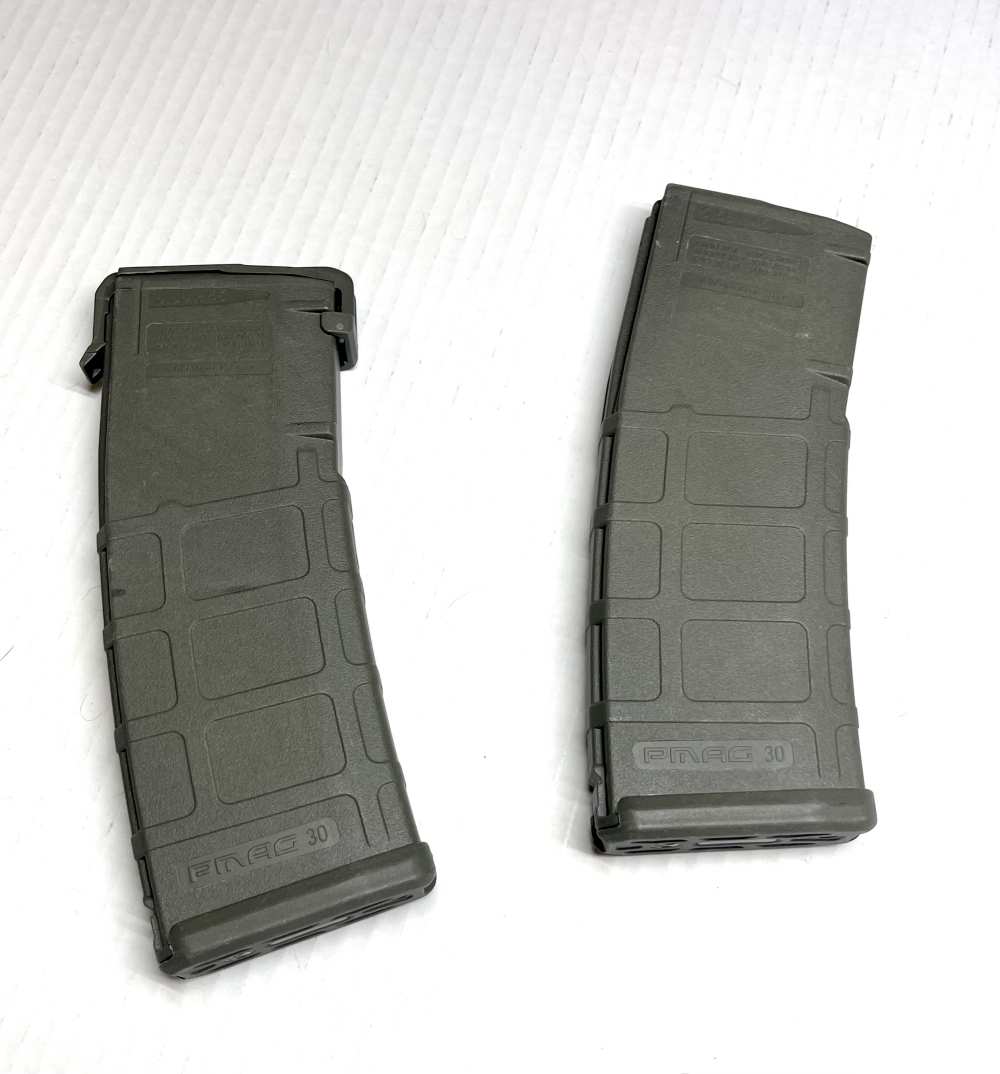 Lot of (2) Gen 2 Foliage Green PMag (30 Rd). Never used w/ Dust Covers GWOT-img-6