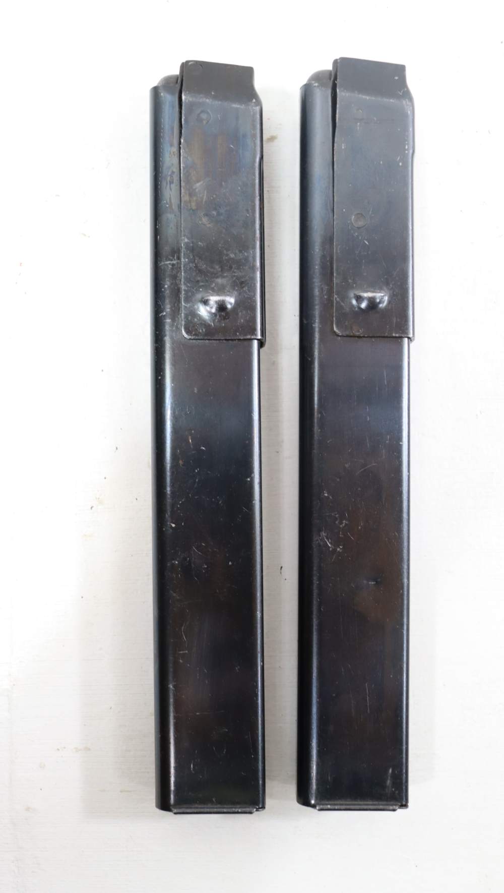 TWO ORG WWII USGI M3/M3A1 GREASE GUN .45 ACP 30RD MAGAZINES-img-4