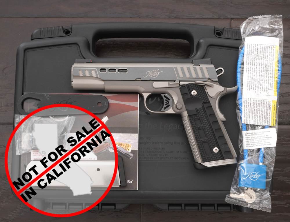 Kimber Rapide Black Ice Semi-Auto Pistol, .45 ACP, 5” Barrel, No Reserve-img-1