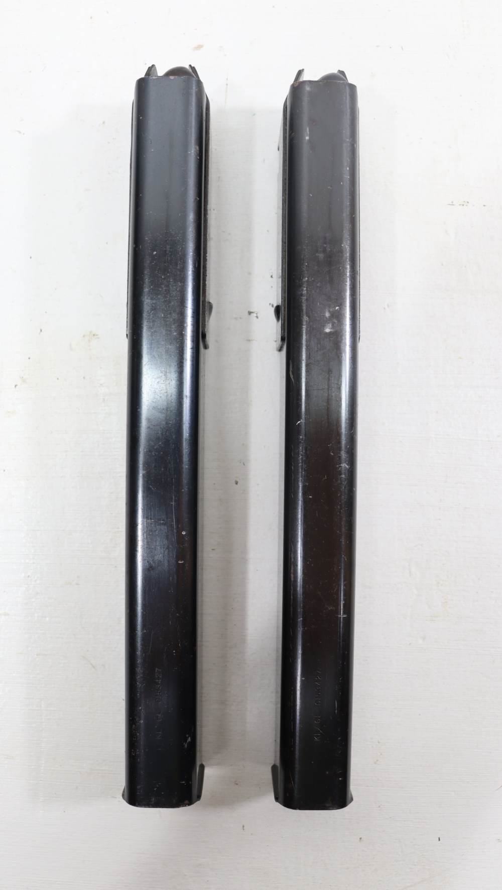 TWO ORG WWII USGI M3/M3A1 GREASE GUN .45 ACP 30RD MAGAZINES-img-3