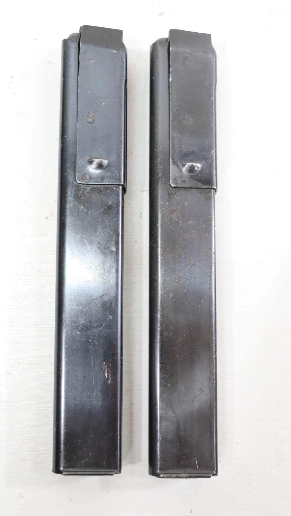TWO ORG WWII USGI M3/M3A1 GREASE GUN .45 ACP 30RD MAGAZINES-img-0