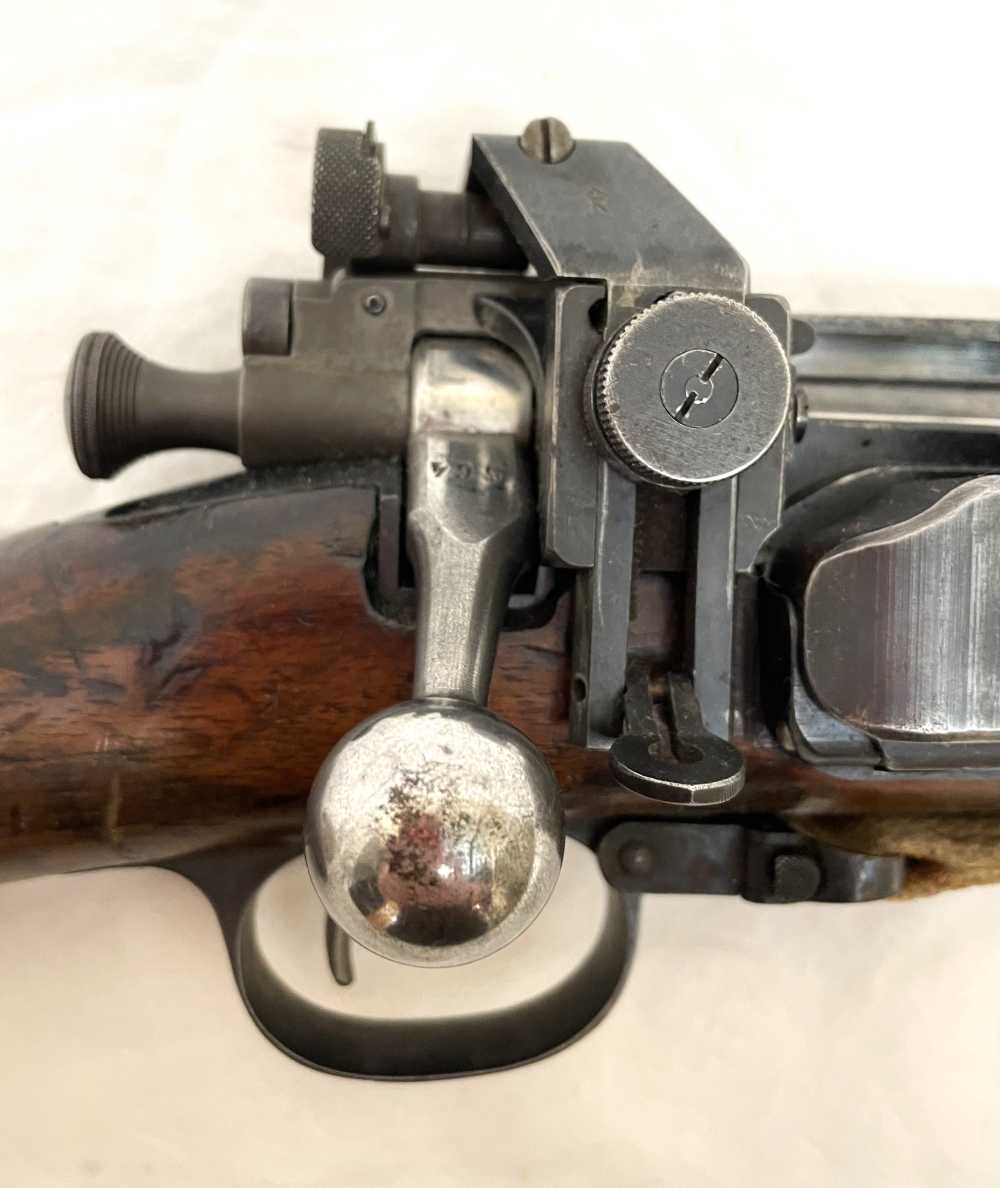 Norwegian Krag Model 1894, .22LR bolt-action rifle w/ Diopter Sight (VM079)-img-13