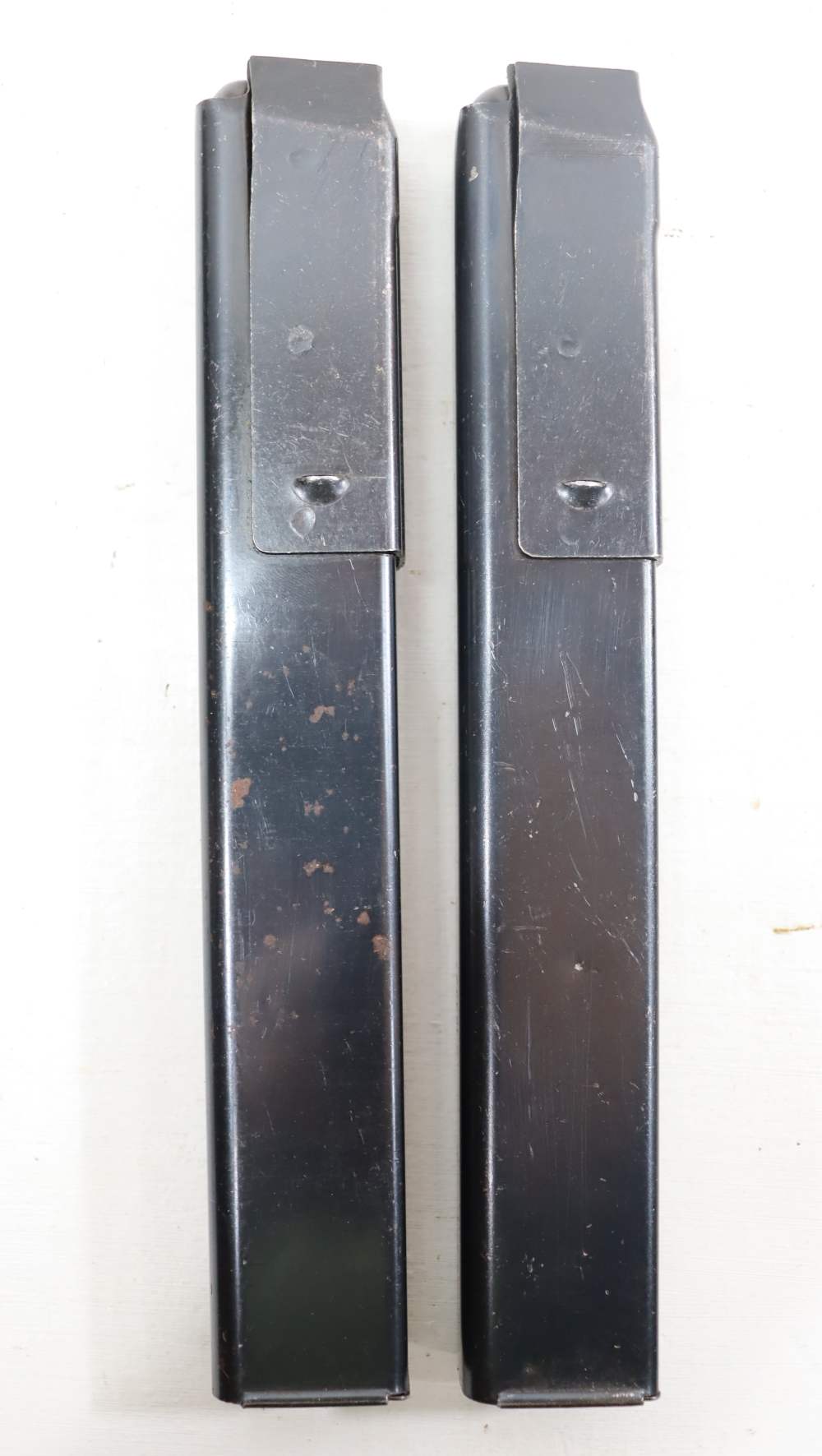 TWO ORG WWII USGI M3/M3A1 GREASE GUN .45 ACP 30RD MAGAZINES-img-0