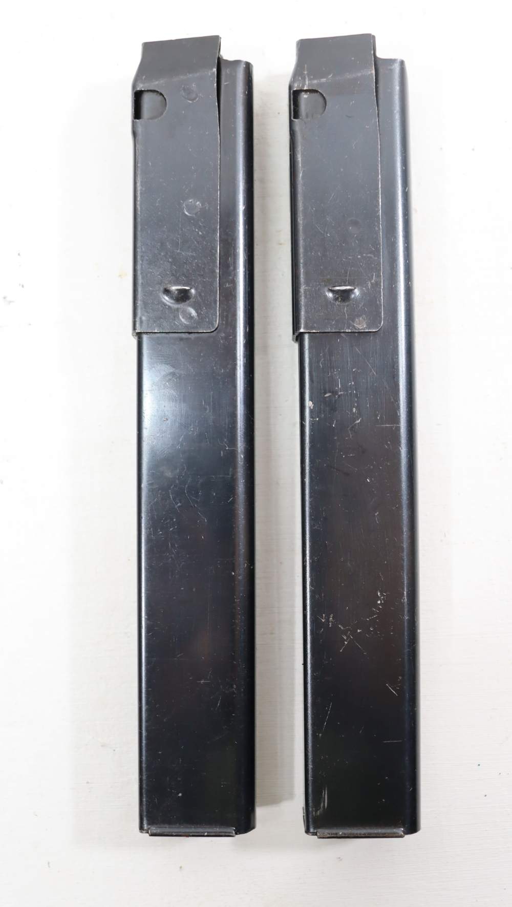 TWO ORG WWII USGI M3/M3A1 GREASE GUN .45 ACP 30RD MAGAZINES-img-2