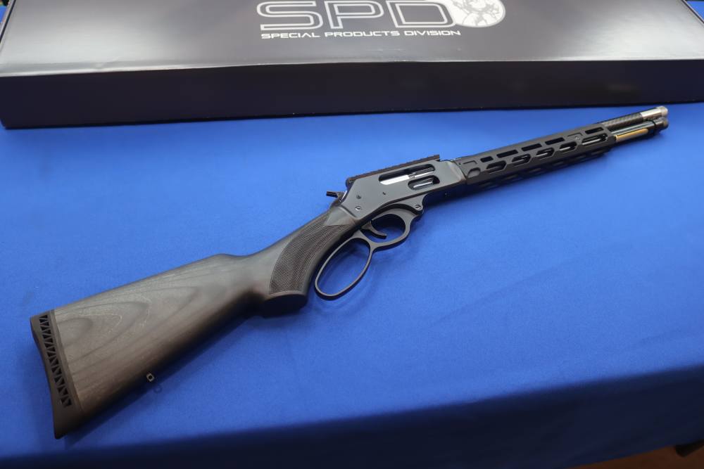Henry SPD HUSH Rifle 45-70 GOVT Carbon Fiber Stainless Threaded 16" MLOK-img-0