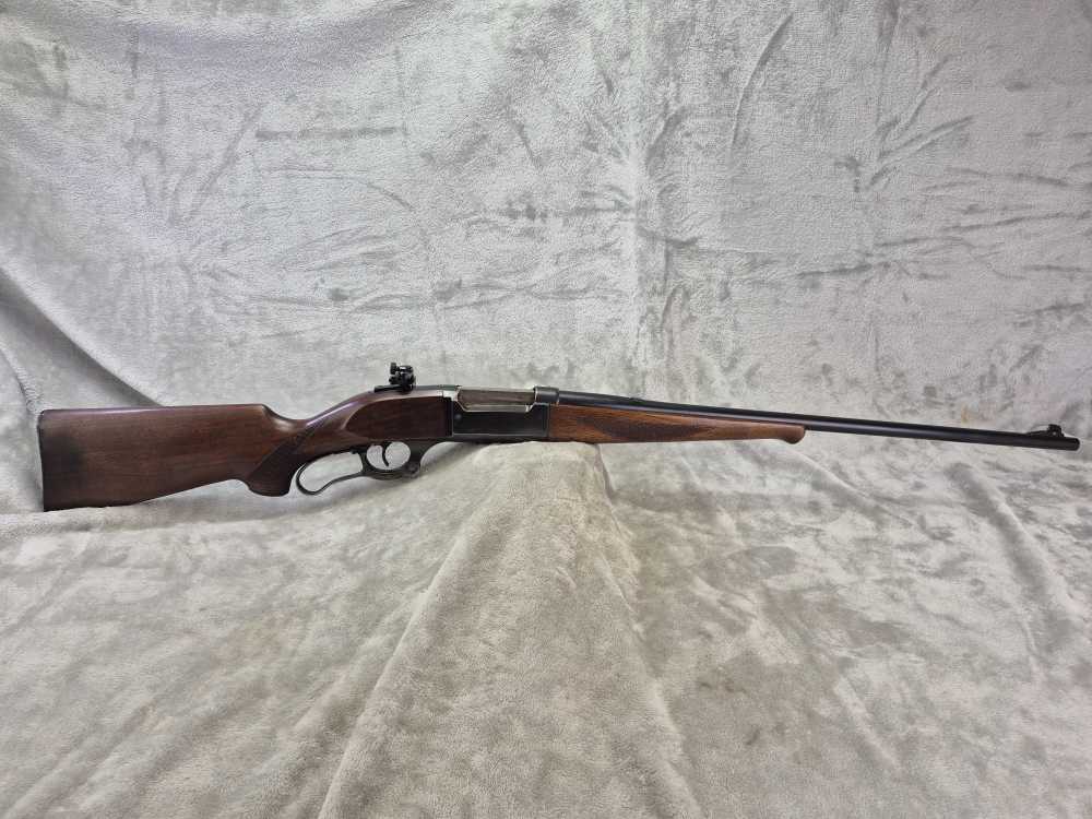Savage 99 .250-3000 Sav 24” Lever Action Made in 1952 Brass Counter -img-0
