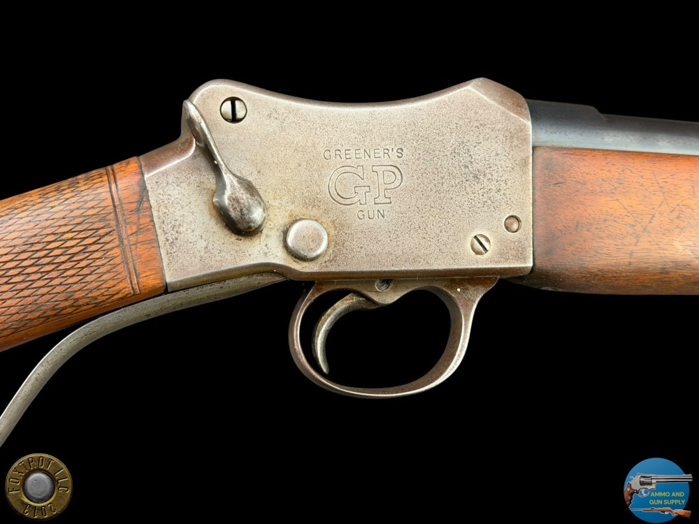 GREENER - GP GUN SINGLE SHOT LEVER 12GA - PENNY START-img-15