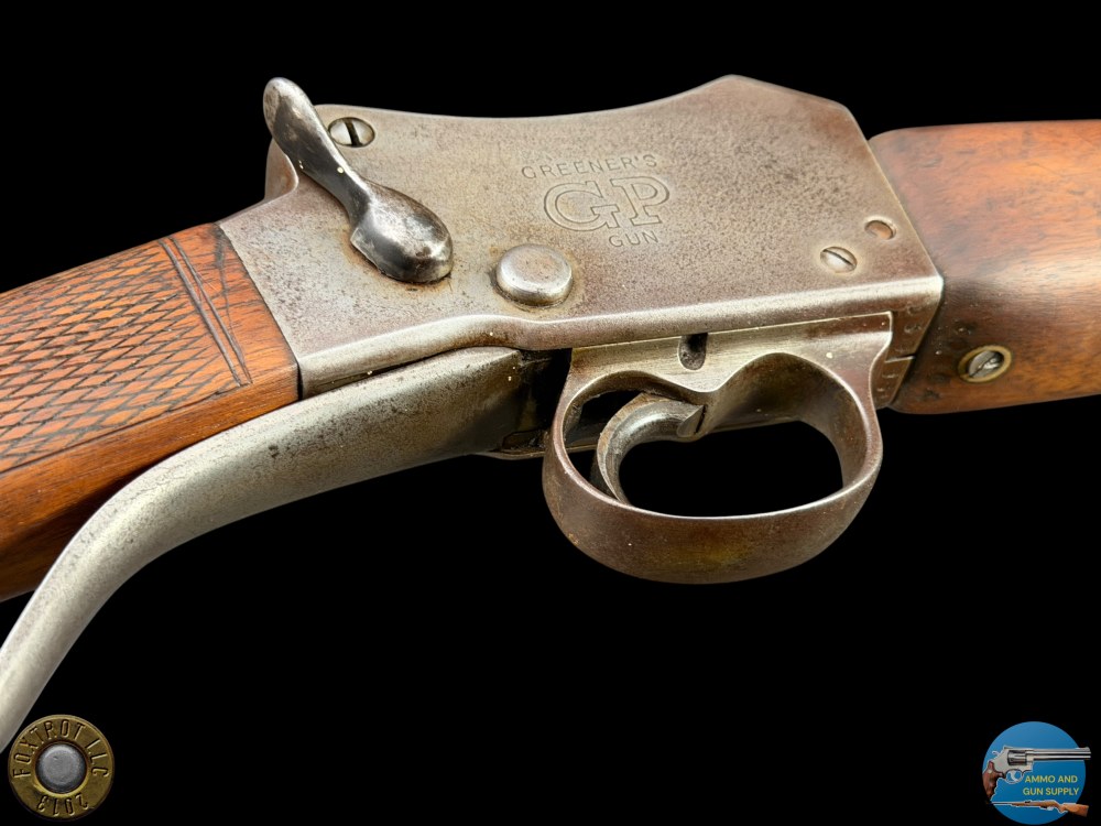 GREENER - GP GUN SINGLE SHOT LEVER 12GA - PENNY START-img-13