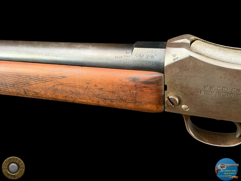 GREENER - GP GUN SINGLE SHOT LEVER 12GA - PENNY START-img-23