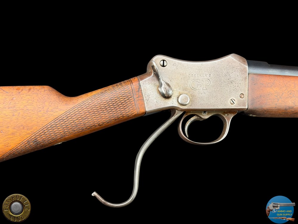 GREENER - GP GUN SINGLE SHOT LEVER 12GA - PENNY START-img-17