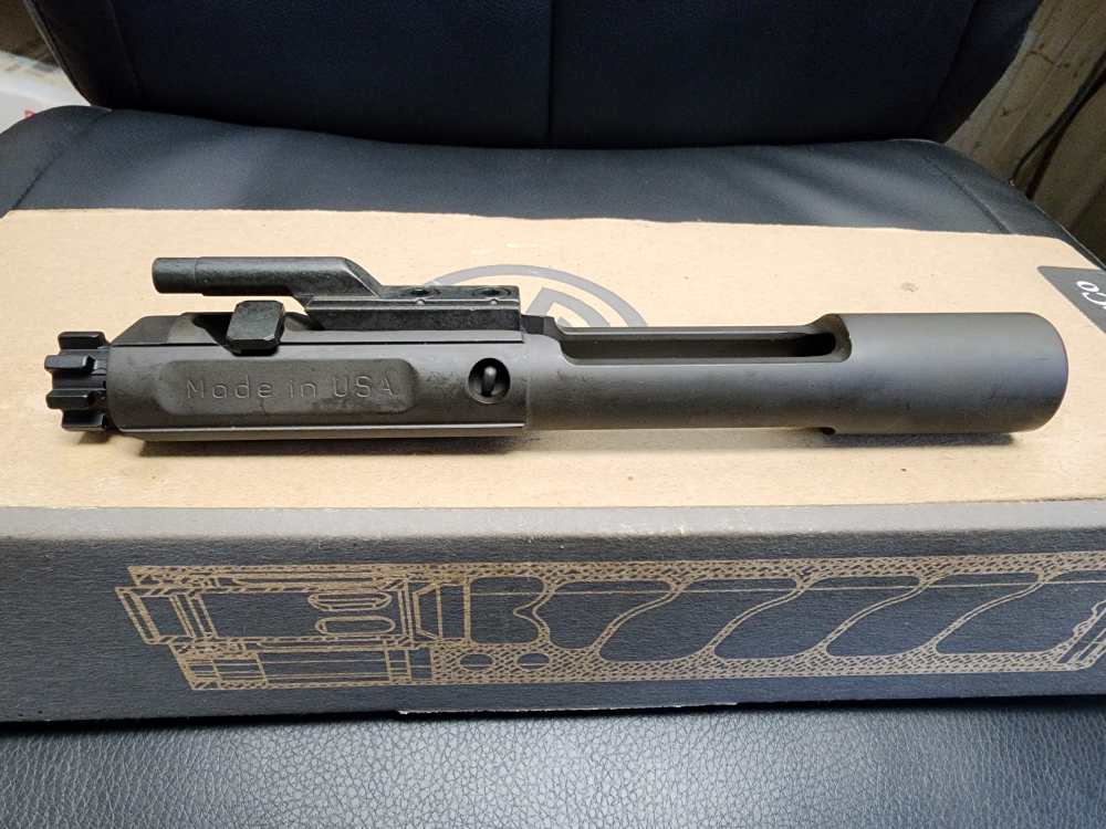 SPIKES BOLT CARRIER GROUP PHOSPHATE BCG M16 223 556 AR15 AR 15 FULL AUTO-img-3