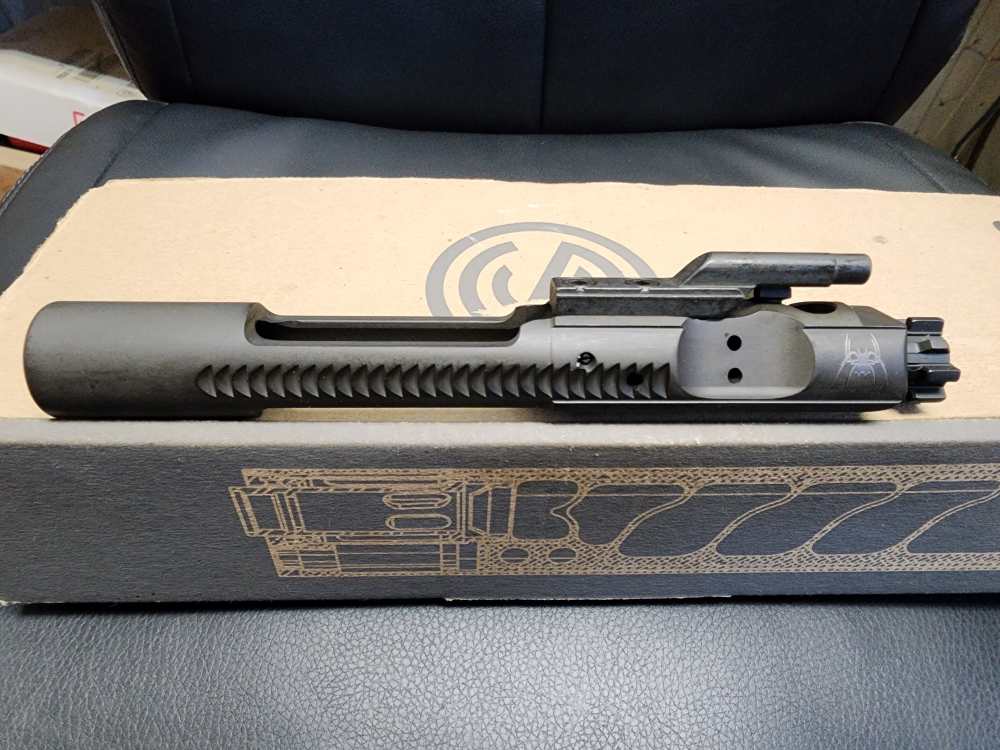 SPIKES BOLT CARRIER GROUP PHOSPHATE BCG M16 223 556 AR15 AR 15 FULL AUTO-img-5