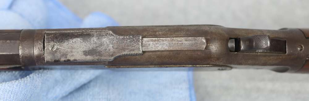 Winchester Model 1873 3rd Model period modified to 32 WCF Cody letter-img-13