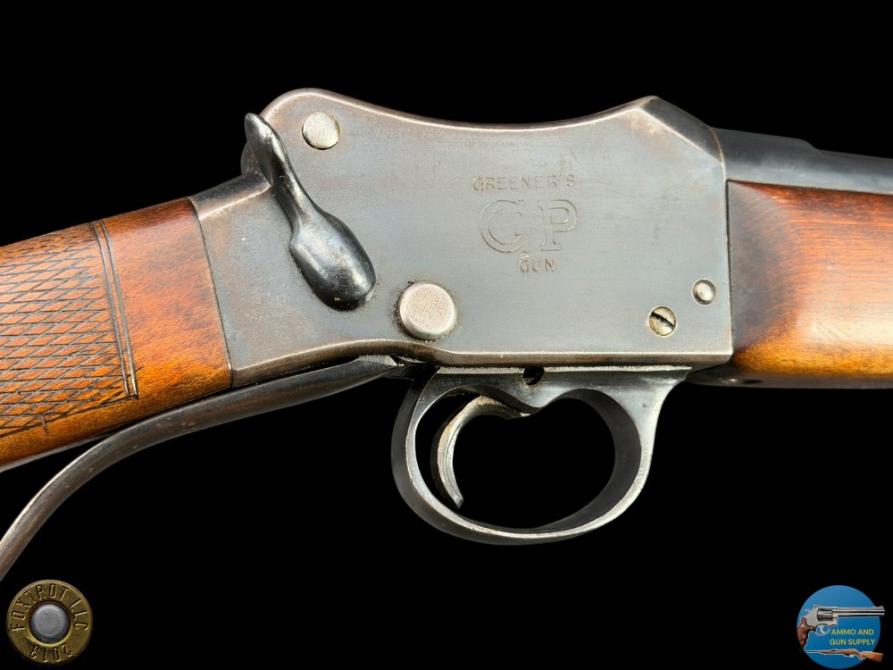 GREENER - GP GUN SINGLE SHOT LEVER 12GA - PENNY START-img-15