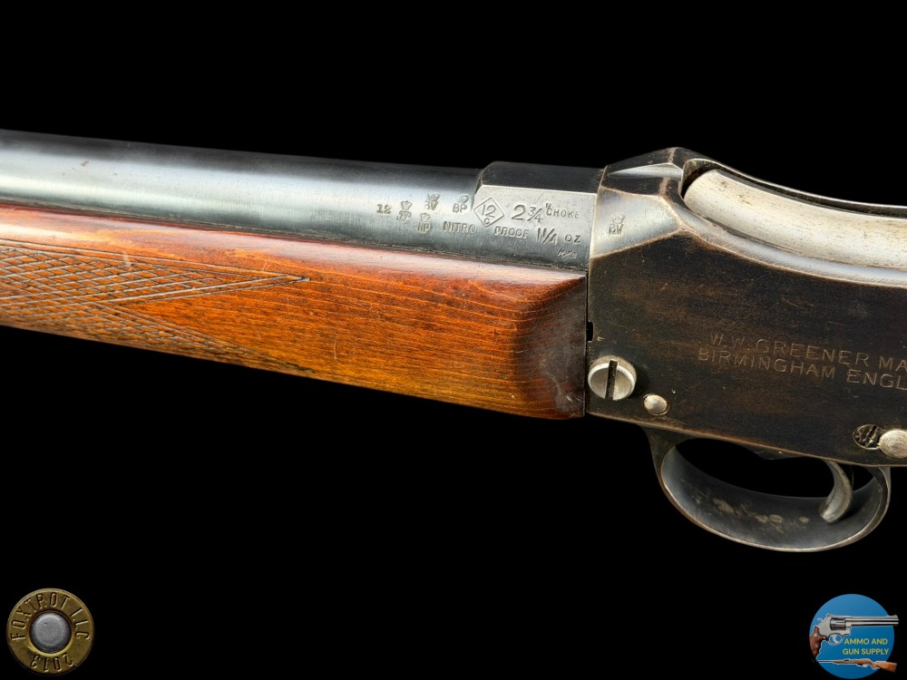 GREENER - GP GUN SINGLE SHOT LEVER 12GA - PENNY START-img-22