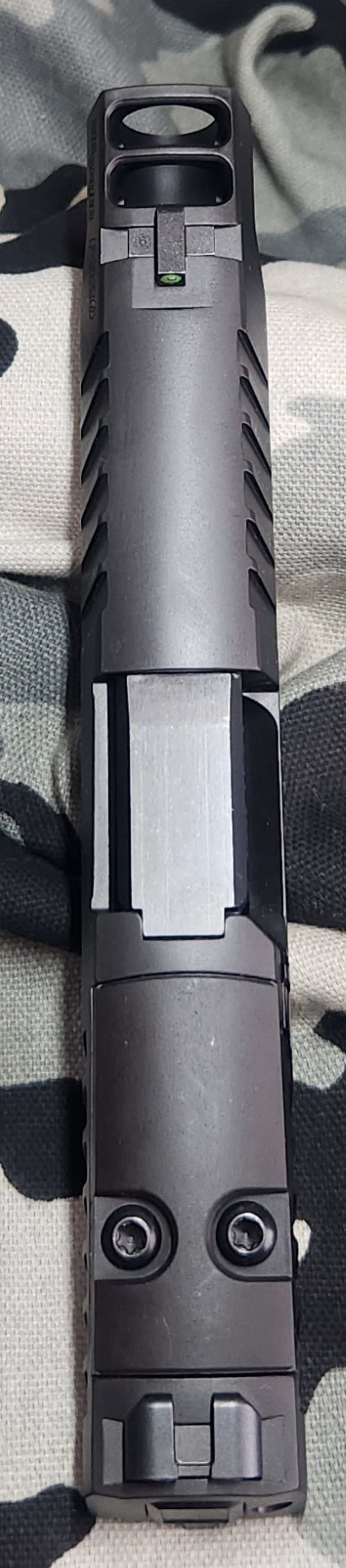 SIG P320 M.O.D. 9MM Complete Upgraded Slide  Optic Ready Ported Night Sight-img-7