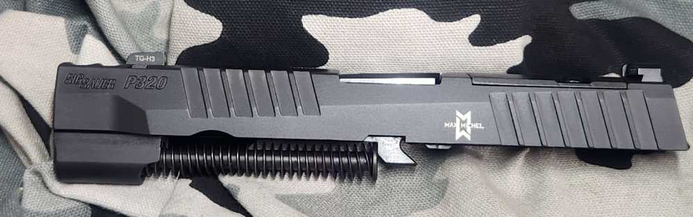 SIG P320 M.O.D. 9MM Complete Upgraded Slide  Optic Ready Ported Night Sight-img-3