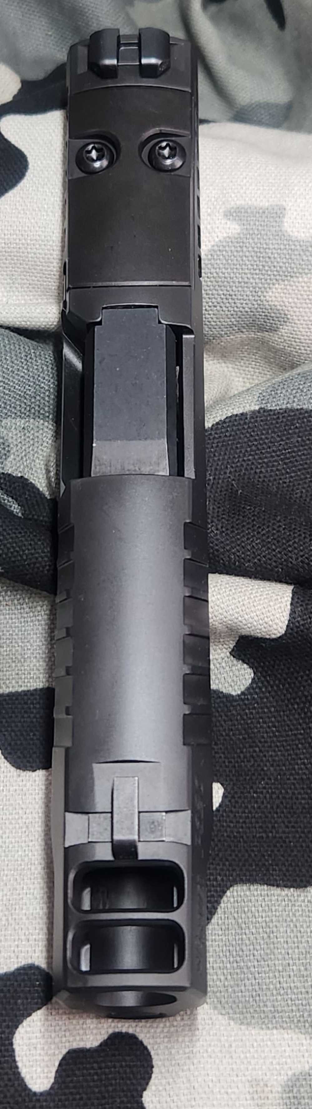 SIG P320 M.O.D. 9MM Complete Upgraded Slide  Optic Ready Ported Night Sight-img-9