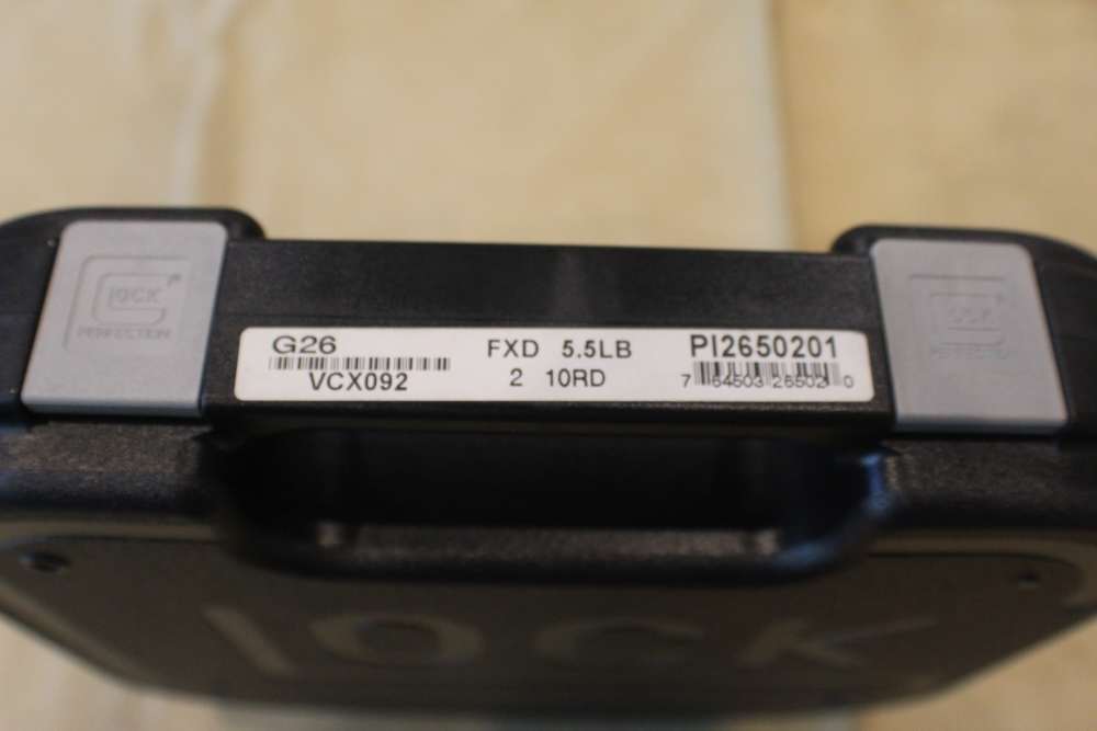 Glock G26 Like New Penny Auction .01-img-5