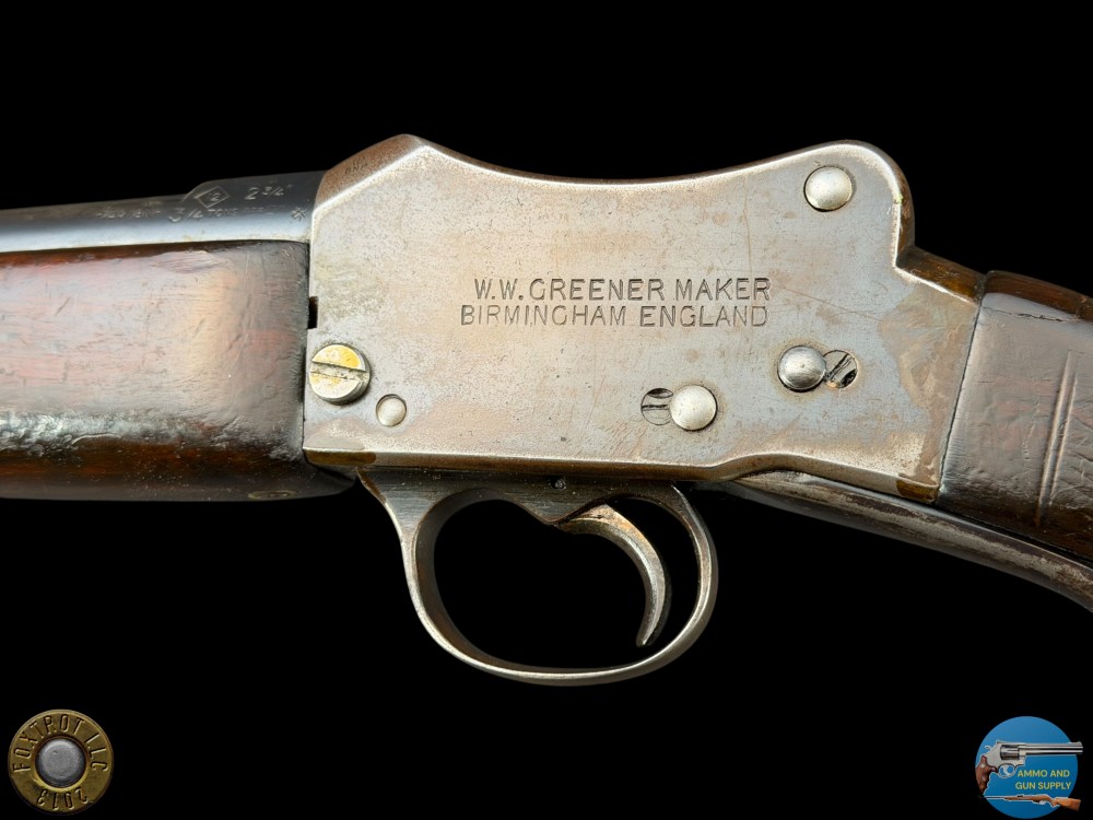 GREENER - GP GUN SINGLE SHOT LEVER 12GA - PENNY START-img-21