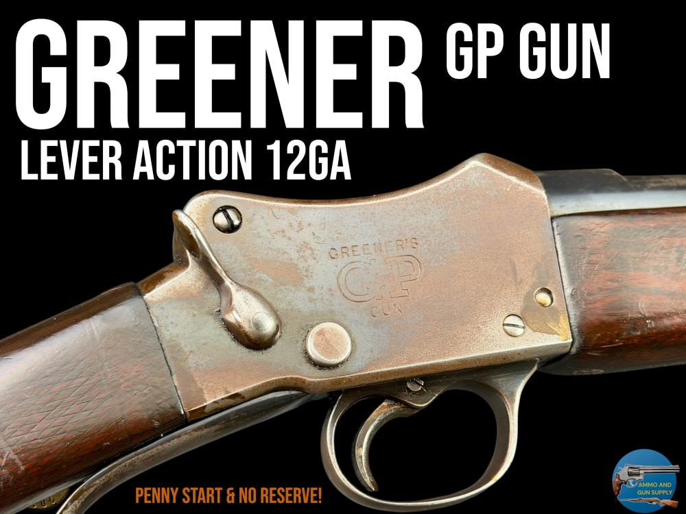GREENER - GP GUN SINGLE SHOT LEVER 12GA - PENNY START-img-0
