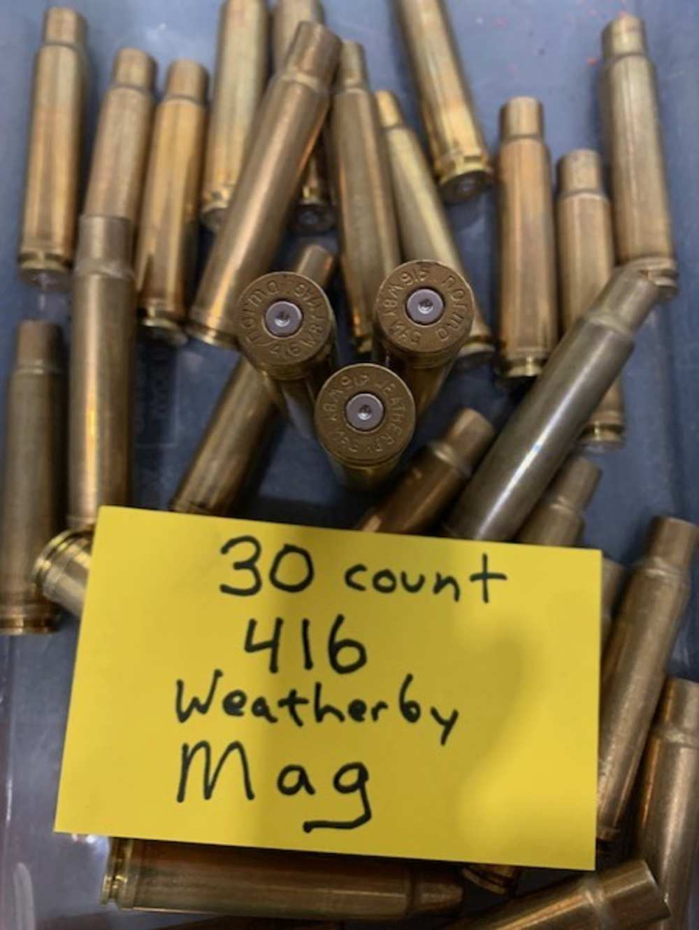 30 Count 416 Weatherby Mag brass-img-0