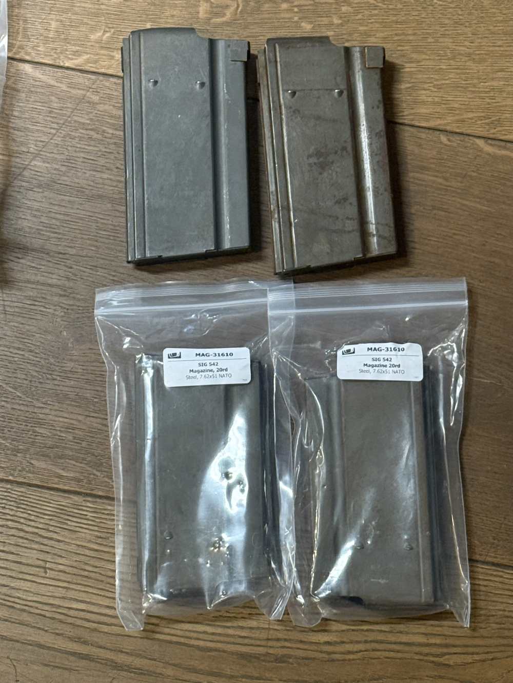 Sig 542 Parts kit with Crest, matching bolt, 4 magazines, and bayonet-img-4